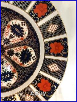 Set Of 12 Royal Crown Derby Old Imari 1128 10 5/8 Dinner Plates 1st Quality