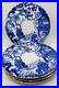 Set-Of-4-Royal-Crown-Derby-England-Mikado-Blue-Vintage-9-Luncheon-Plates-Lunch-01-xfb