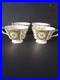 Set-Of-4-Royal-Crown-Derby-Green-Derby-Panel-Teacups-MINT-2-1-2-Tall-3-1-2-Dia-01-ct