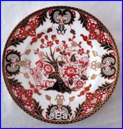 Set Of 8 Royal Crown Derby Kings Dinner Plates Plate 10 5/8