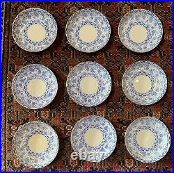 Set Of 9 Royal Crown Derby Berry Fruit Bowls 4.75 Inch