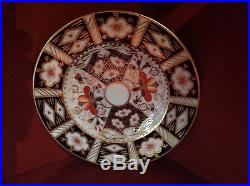 Set Of Four Royal Crown Derby Imari 2451 Bread/Butter or Tea Plates