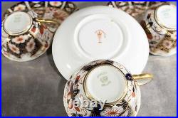 Set of 3 Aynsley Royal Crown Derby Imari Teacup & Saucer 2451 Great Condition