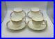 Set-of-4-Royal-Crown-Derby-Bone-China-CARLTON-GOLD-Cups-Saucers-01-bp