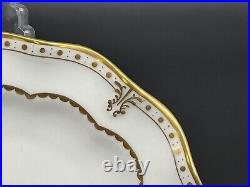 Set of (5) Royal Crown Derby ELIZABETH Pattern 6 1/8 Bone China Bread Plates