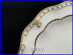 Set of (5) Royal Crown Derby ELIZABETH Pattern 6 1/8 Bone China Bread Plates