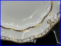 Set of (5) Royal Crown Derby ELIZABETH Pattern 6 1/8 Bone China Bread Plates