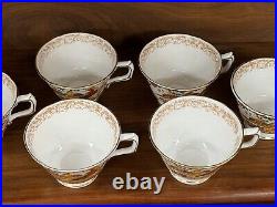 Set of (6) Royal Crown Derby OLDE AVESBURY Footed Tea Cups (No Saucers)