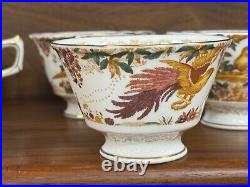 Set of (6) Royal Crown Derby OLDE AVESBURY Footed Tea Cups (No Saucers)