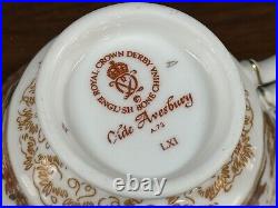 Set of (6) Royal Crown Derby OLDE AVESBURY Footed Tea Cups (No Saucers)