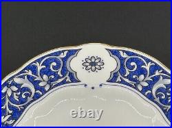 Set of (8) Royal Crown Derby Milldale Gold 8 3/8 Accent Salad Plates A. 1326