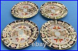 Set of FOUR Royal Crown Derby Imari Salad Plates Tiffany & Co. New York England