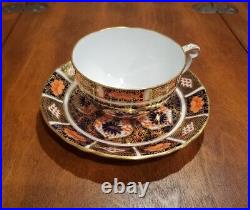 Set of Tiffany & Co. Royal Crown Derby Imari Bone China Teacups & Saucers