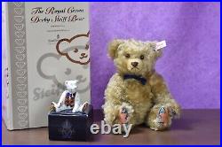 Steiff 661464 The Royal Crown Derby Teddy Bear Boxed