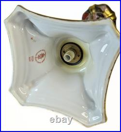 Stunning, ROYAL CROWN DERBY Old Imari 1128 Pattern Candle Stick Holders