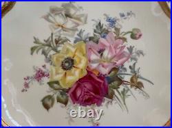 Stunning Royal Crown Derby Cabinet Plate Artist Signed Cuthbert Gresley