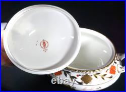 Stunning Royal Crown Derby Gadroon Rose Tureen