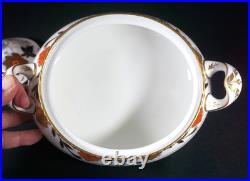Stunning Royal Crown Derby Gadroon Rose Tureen