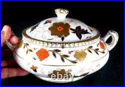 Stunning Royal Crown Derby Gadroon Rose Tureen