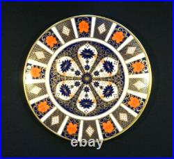 Stunning Royal Crown Derby Old Imari 1128, 1st Quality Cheese Plate, L