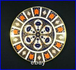 Stunning Royal Crown Derby Old Imari 1128, 1st Quality Cheese Plate, L