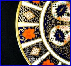 Stunning Royal Crown Derby Old Imari 1128, 1st Quality Cheese Plate, L