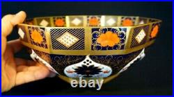 Stunning Royal Crown Derby Old Imari 1128, 1st Quality Octagaonal Salad Bowl