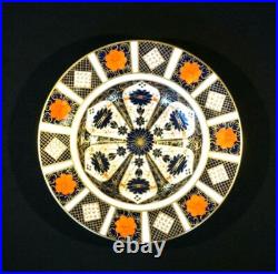 Stunning Royal Crown Derby Old Imari 1128, 1st Quality Rimmed Soup Bowl, XXXV