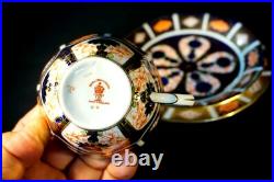 Stunning Royal Crown Derby Old Imari 1128, 1st Quality Trio