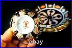 Stunning Royal Crown Derby Old Imari 1128, 1st Quality Trio