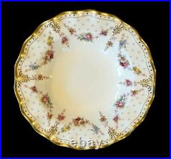 Stunning Royal Crown Derby Royal Antoninette, 1st Quality Rimmed Soup Bowl