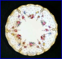 Stunning Royal Crown Derby Royal Antoninette, 1st Quality Salad Plate