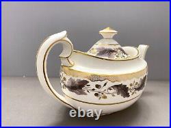 Stunning Tiffany Co. Royal Crown Derby Portman Oak teapot, holds 5 cups, gold