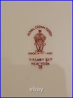Stunning Vintage Tiffany & Co made by Royal Crown Derby English Bone China Imari