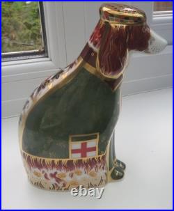 Superb 1st Quality Ltd. Edition Royal Crown Derby English Spaniel Paperweght