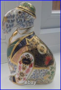 Superb 1st Quality Ltd. Edition Royal Crown Derby Irish Blue Kerry Paperweght