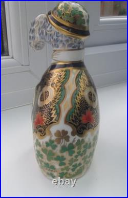 Superb 1st Quality Ltd. Edition Royal Crown Derby Irish Blue Kerry Paperweght