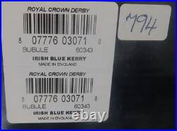 Superb 1st Quality Ltd. Edition Royal Crown Derby Irish Blue Kerry Paperweght
