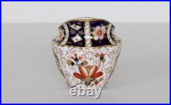 TEA SET Royal Crown Derby TRADITIONAL IMARI 2451 Six Trios & Creamer Rope Handle