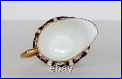 TEA SET Royal Crown Derby TRADITIONAL IMARI 2451 Six Trios & Creamer Rope Handle