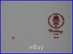 TURKEY SERVING PLATTER 16 OVAL / ROYAL CROWN DERBY Brittany A1229 1960-97