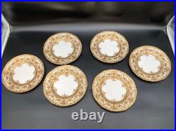 Tiffany & Co New York Royal Crown Derby England 8.5 Dinner Plate Set of 6