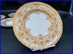 Tiffany & Co New York Royal Crown Derby England 8.5 Dinner Plate Set of 6