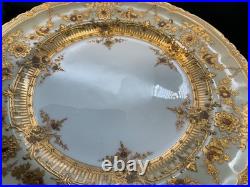 Tiffany & Co New York Royal Crown Derby England 8.5 Dinner Plate Set of 6