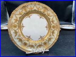 Tiffany & Co New York Royal Crown Derby England 8.5 Dinner Plate Set of 6