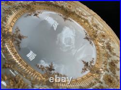 Tiffany & Co New York Royal Crown Derby England 8.5 Dinner Plate Set of 6