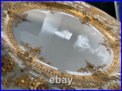 Tiffany & Co New York Royal Crown Derby England 8.5 Dinner Plate Set of 6