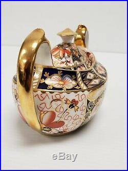Tiffany Royal Crown Derby Traditional Imari 2451 Covered 7 Sugar Bowl Tea Set