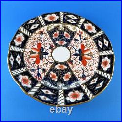Traditional Imari Royal Crown Derby Tea Cup, Saucer and 7 Plate Trio Set