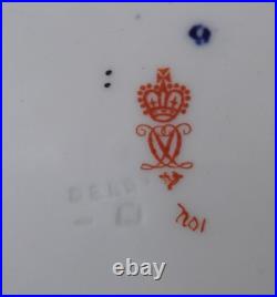 Two 1880's Royal Crown Derby Kings Dessert Plates 6-3/4 Extra Gold